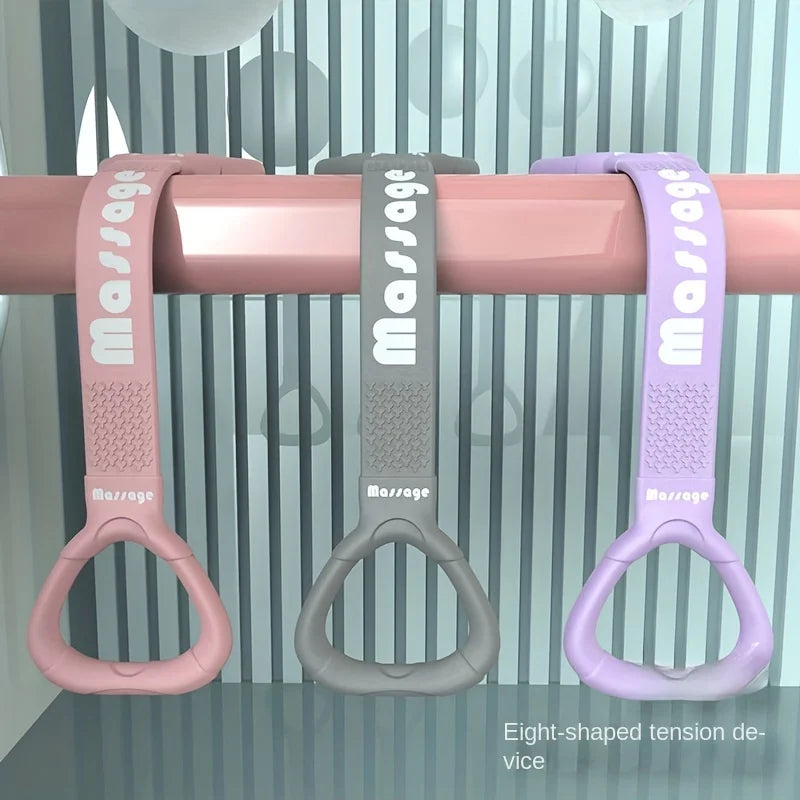 Branton TPE Figure‑8 Exercise Band, Full‑Body Resistance Strap for Gym, Yoga & Pilates