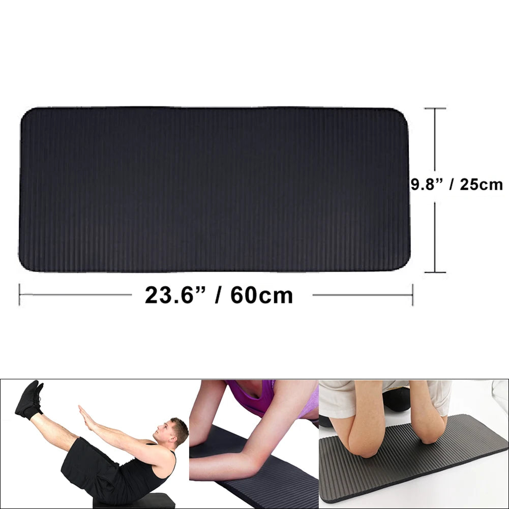 Branton Extra‑Thick Knee & Elbow Support Pad – 1.5 cm Foam Yoga Mat Accessory for Pilates & Fitness