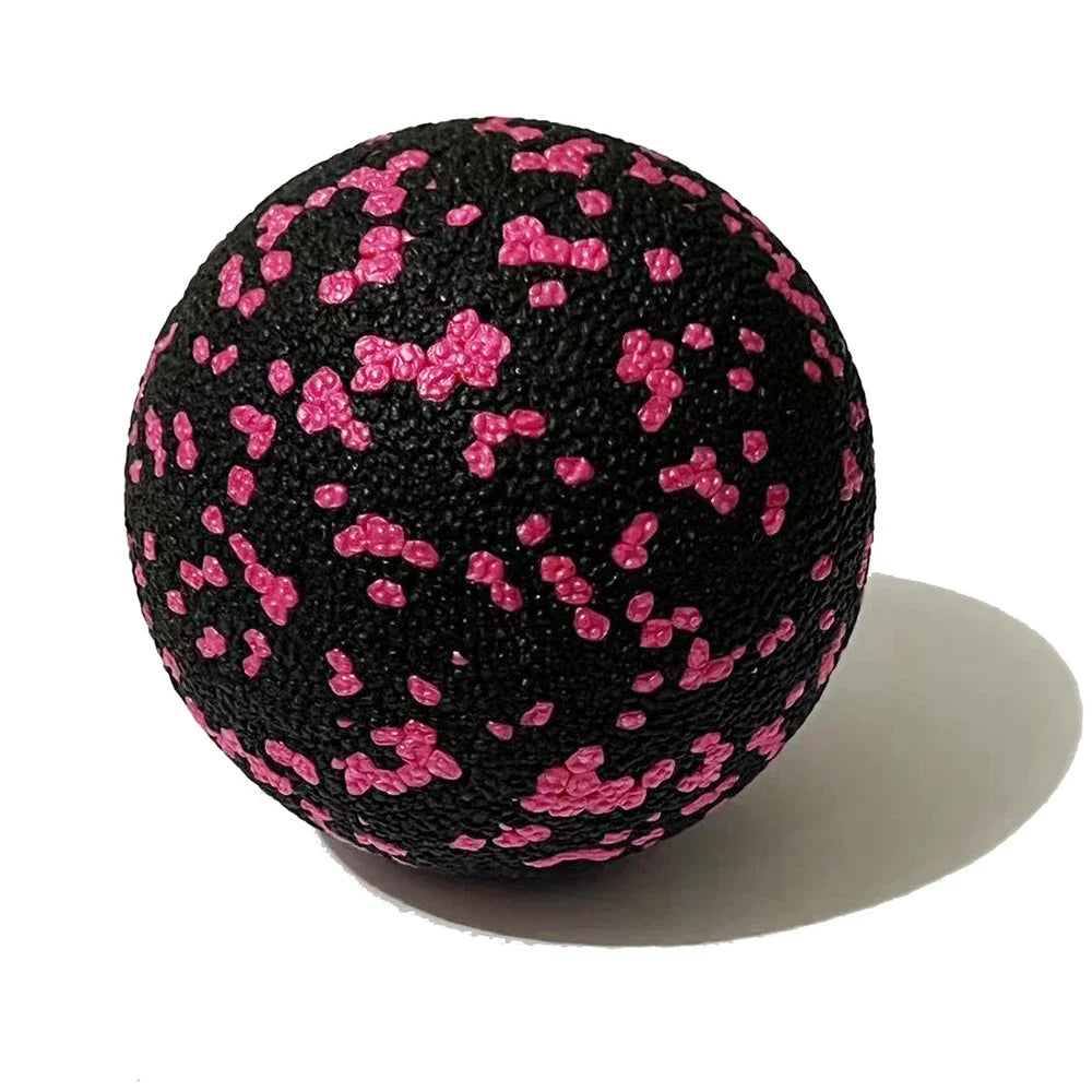 Elvar EPP 8 cm High‑Density Massage Ball, Myofascial Release Lacrosse‑Style Ball for Tight Muscles, Recovery, Circulation & Range of Motion