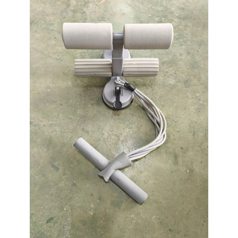 Caden Sit‑Up Helper with Dual Suction Cups, Non‑Slip Floor Foot Holder with Drawstring Fix, Home Fitness Abdominal Exercise Equipment