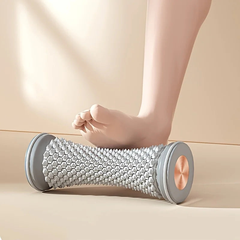 Lumvi Manual Foot Massager Roller Set, Plastic Foot Massage Roller + Yoga Ball, Plantar Fascia Arch Support Massage for Relaxation and Self‑Care
