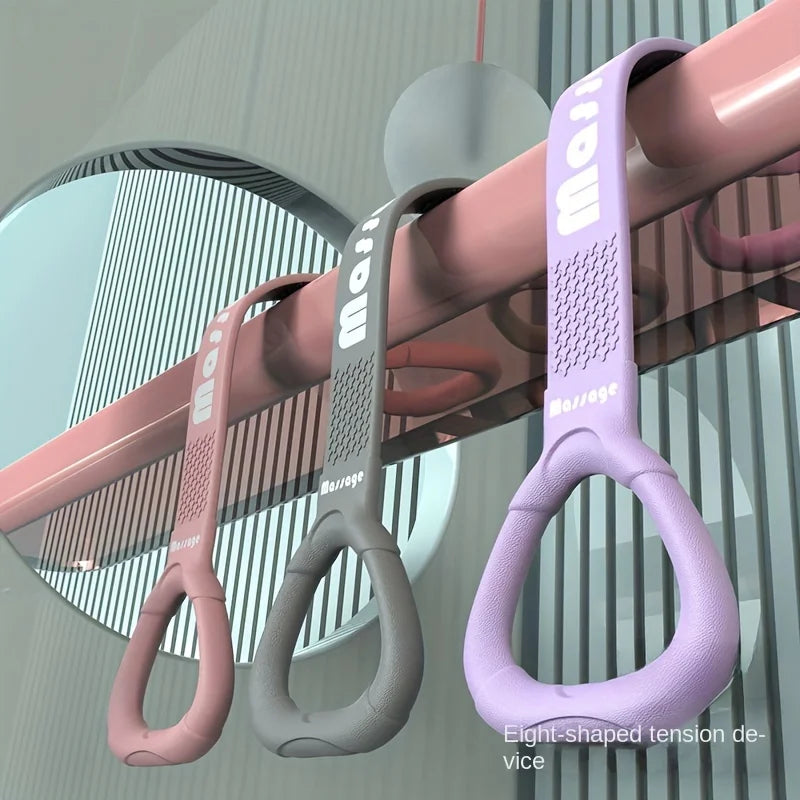 Branton TPE Figure‑8 Exercise Band, Full‑Body Resistance Strap for Gym, Yoga & Pilates