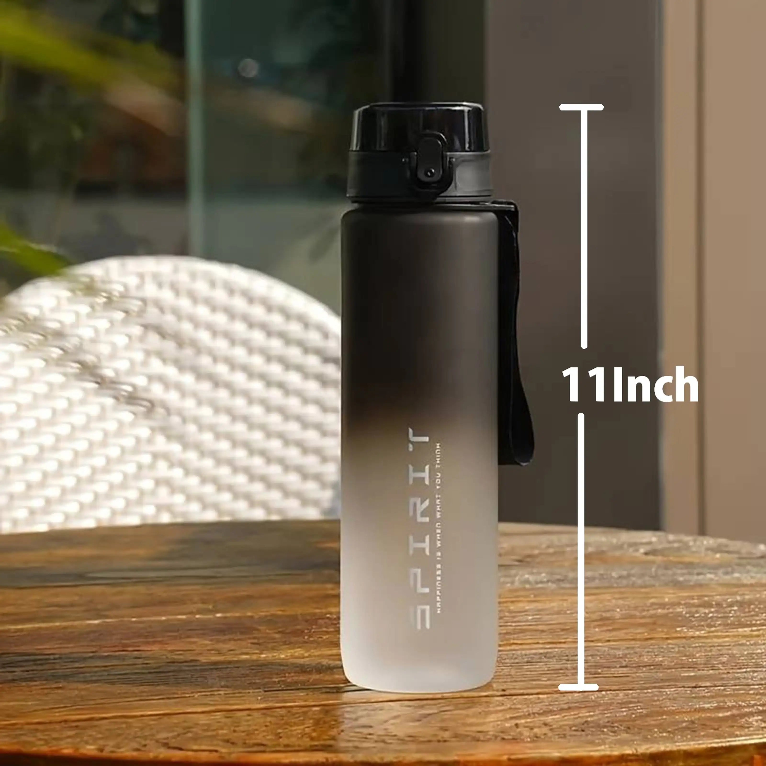 Spirit Sports Water Bottle | 500ml/650ml/1000ml | BPA-Free Plastic Drinking Bottle for Home, Office, Gym & Travel | Lightweight | Outdoor Fitness Cup – Colorful