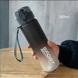 KORVA Leak‑Proof BPA‑Free Drink Bottle, Durable Sports Water Bottle for Gym, Running, Travel and Hiking, 400ml/560ml