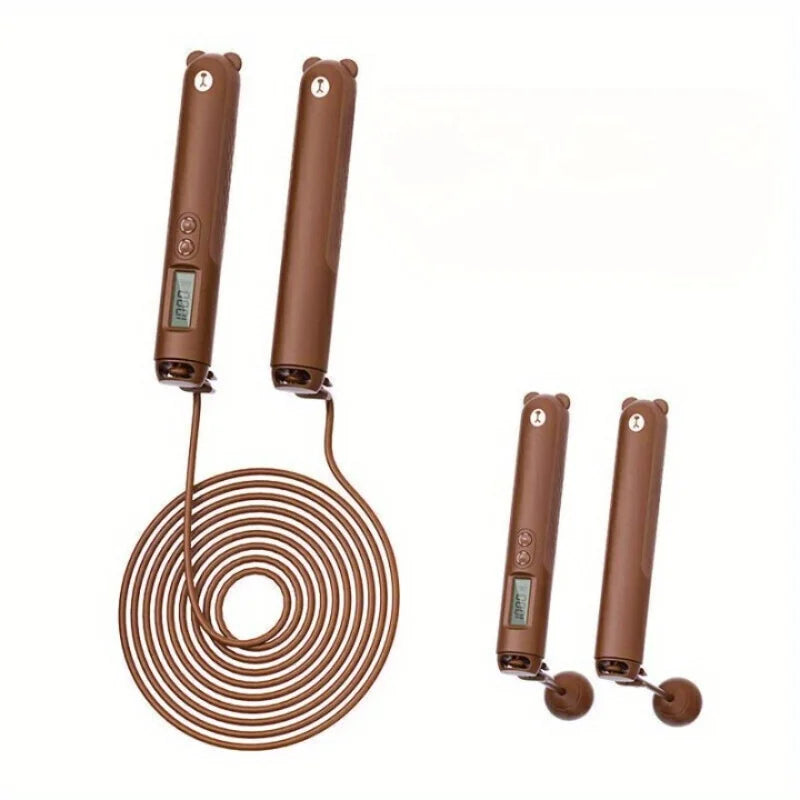 Jump rope for adults, cordless and countable fitness training jump rope,suitable for indoor and outdoor use,Christmas gift