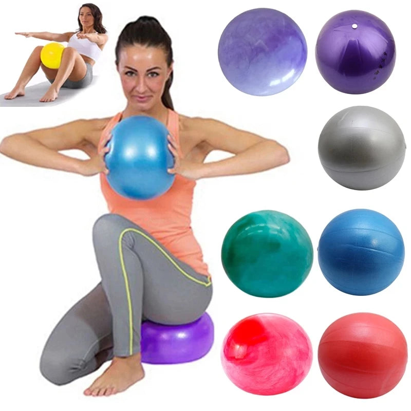 Caldon 25 cm Stability Ball for Pilates & Yoga, Balance Training Core Ball for Home Gym