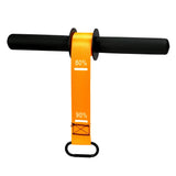 Gavo Wrist Roller Forearm Trainer, Heavy‑Duty Adjustable Belt Strap, Thick Non‑Slip Grip Handle, Home Workout Equipment for Grip Strength & Forearm Training