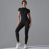 Bria Seamless Yoga Bodysuit for Women, Breathable Quick‑Dry One‑Piece, Contour Slim Fit Sportswear for Training, Pilates & Daily Movement