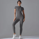 Bria Seamless Yoga Bodysuit for Women, Breathable Quick‑Dry One‑Piece, Contour Slim Fit Sportswear for Training, Pilates & Daily Movement
